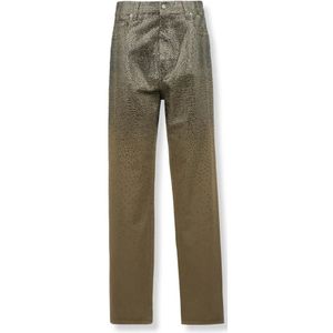 Golden Goose, Dames, Broeken, Groen, Maat: W29