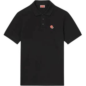 Kenzo, Heren, Tops, Zwart, Maat: M Katoen,