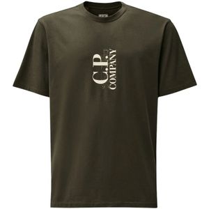 C.p. Company, Heren, Tops, Grijs, Maat: M Jersey,