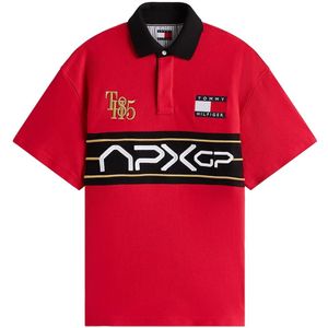 Tommy Hilfiger, Heren, Tops, Rood, Maat: S