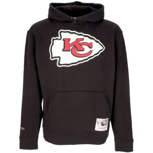 Mitchell & Ness - Kansas City Chiefs Logo Hoodie - Zwart - Heren