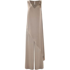 Kocca, Dames, Jumpsuits & Playsuits, Bruin, Maat: L