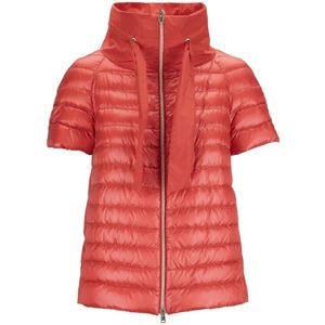 Herno, Dames, Jassen, Rood, Maat: XS Polyamide,