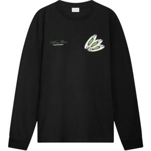 Filling Pieces, Heren, Tops, Zwart, Maat: XS Katoen,