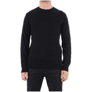 Armani Exchange, Heren, Truien, Zwart, Maat: S Katoen,