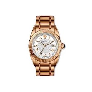 Versace Heren V-Sport II Roségoud Horloge , Pink , Heren , Maat: ONE Size
