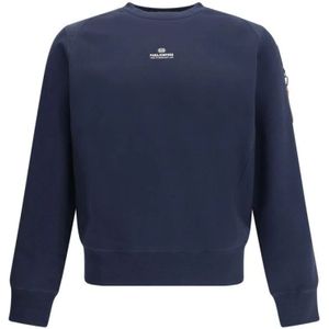 Parajumpers, Heren, Sweatshirts & Hoodies, Blauw, Maat: M Katoen,