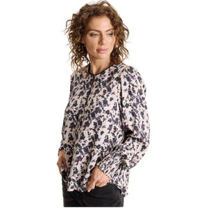 IN Front, Dames, Blouses & Shirts, Veelkleurig, Maat: XL Viscose,
