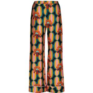 La DoubleJ, Dames, Broeken, Veelkleurig, Maat: M Zijde,