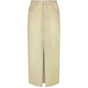 Fabienne Chapot - Carlyne Rok - Spijkerrok - Beige - Katoen