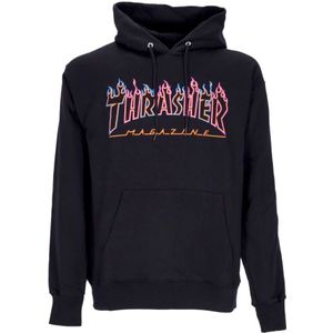 Thrasher, Heren, Sweatshirts & Hoodies, Zwart, Maat: XL Lame,