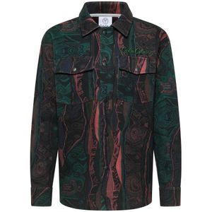 Carlo Colucci - Oversize Shirt - Veelkleurig - Retro Vibes