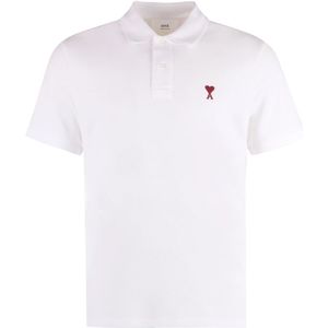 Ami Paris, Dames, Tops, Wit, Maat: S Katoen,