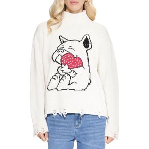 Kaos, Dames, Truien, Beige, Maat: L