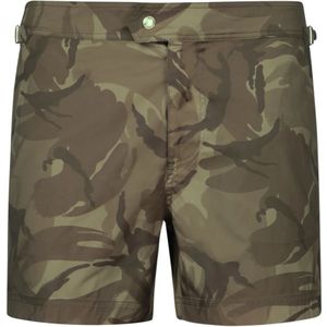 Tom Ford, Heren, Korte broeken, Groen, Maat: XL Poliester,