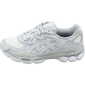 Asics Gel-NYC Cream/Cloud Grey Sneakers , Gray , Heren , Maat: 39 EU