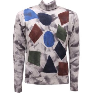 Bob, Heren, Truien, Grijs, Maat: S Wol,