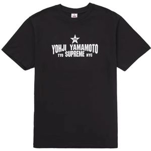 Supreme, Heren, Tops, Zwart, Maat: L
