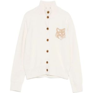 Maison Kitsuné, Dames, Truien, Wit, Maat: M