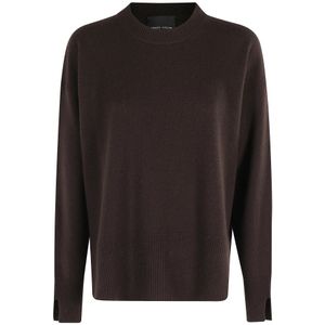 Roberto Collina, Dames, Truien, Bruin, Maat: XS Zijde,