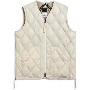 Taion, Heren, Jassen, Wit, Maat: S Nylon,