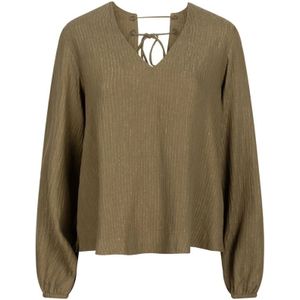 Dante 6, Dames, Blouses & Shirts, Groen, Maat: XS Viscose,