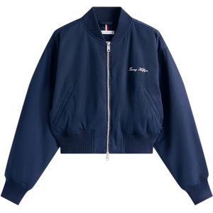 Tommy Hilfiger Cropped Regular Fit Bomberjack