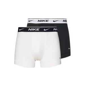 Nike Heren Boxers Set - Zwart en Wit , Multicolor , Heren , Maat: M