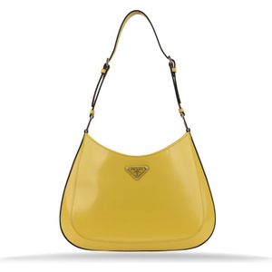 Prada, Dames, Tassen, Geel, Maat: ONE Size Leer,