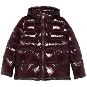 Pinko, Dames, Jassen, Rood, Maat: 2XS Polyamide,