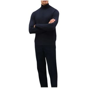 Boglioli, Heren, Truien, Blauw, Maat: S Kasjmier,