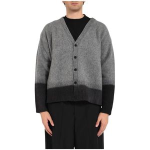 Paura, Heren, Truien, Grijs, Maat: M Wol,