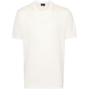 Brioni, Heren, Tops, Wit, Maat: XL Katoen,