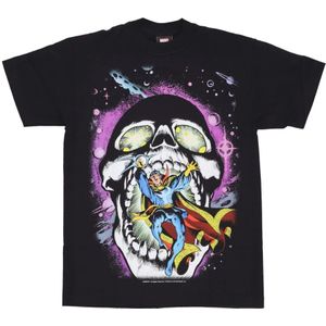 Huf, Heren, Tops, Zwart, Maat: S Katoen,