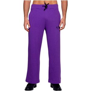 Corsinelabedoli, Heren, Broeken, Paars, Maat: M Katoen,