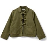 Sofie Schnoor - Nita - Spijkerjack - Khaki Groen - 98% Katoen