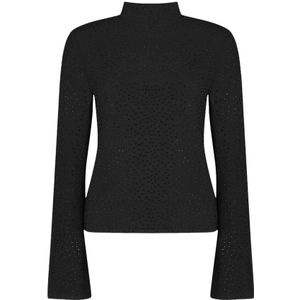 Harper & Yve, Dames, Tops, Zwart, Maat: XS