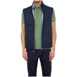 Paul & Shark, Heren, Jassen, Blauw, Maat: 2XL Katoen,