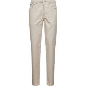 Brunello Cucinelli, Heren, Broeken, Grijs, Maat: XL Katoen,