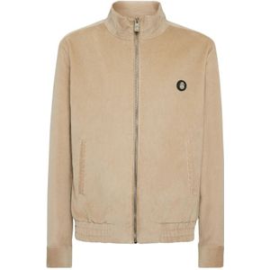 Billionaire, Heren, Jassen, Beige, Maat: L Corduroy,