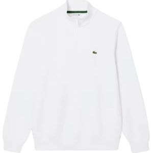 Lacoste, Heren, Sweatshirts & Hoodies, Wit, Maat: M Fleece,