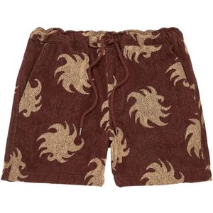 Oas, Heren, Korte broeken, Bruin, Maat: L