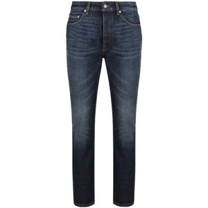 Palm Angels, Heren, Jeans, Blauw, Maat: W32 Katoen,