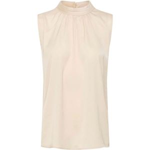 Saint Tropez, Dames, Tops, Beige, Maat: L