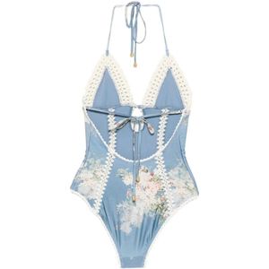 Zimmermann, Dames, Badkleding, Blauw, Maat: XS