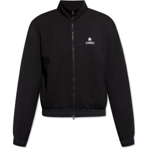 Amiri, Heren, Sweatshirts & Hoodies, Zwart, Maat: 2XL Katoen,