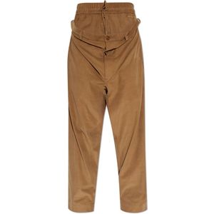 Vivienne Westwood, Heren, Broeken, Bruin, Maat: S Katoen,