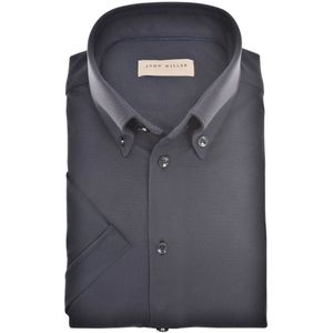 John Miller, Heren, Overhemden, Blauw, Maat: S