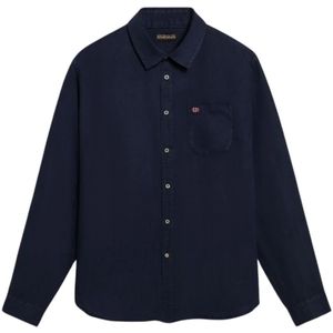 Napapijri - G-Linen - Overshirt - Lange Mouwen - 100% Linnen