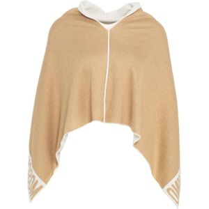 Moschino, Dames, Jassen, Geel, Maat: ONE Size Wol,